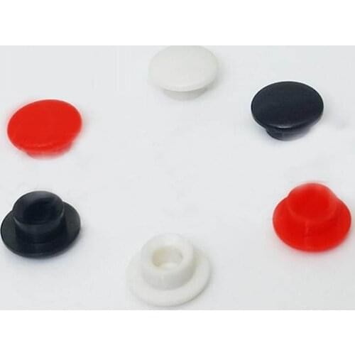 100pcs 6*6mm button cap round button cap multicolor cap for 6*6mmm round tactile switch diameter 8*3mm