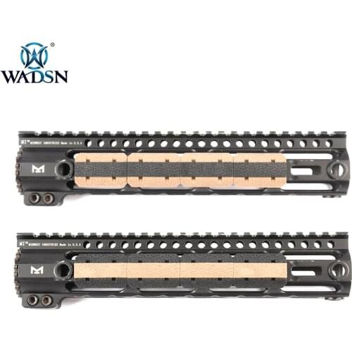 WADSN Airsoft M-LOK Type 2 Rail Cover M lok Hunting Handguard Weaver 20mm Picatinny Rail Cover Panel 12pcs/1Pack