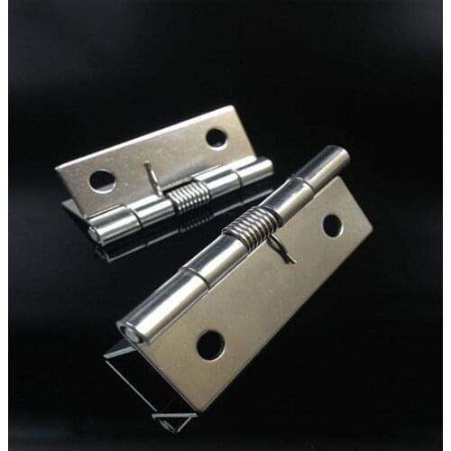 2 Inch Stainless Steel Hinge / Spring Hinge / Elastic Hinges 10PCS