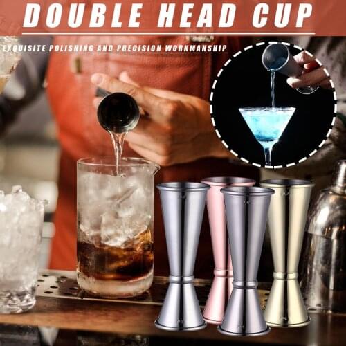 30/45ml Stainless Steel Measuring Cup Measuring Wine Glass Ounce Cup Cocktail Drink Liquid Measuring Cup Tools High Quality