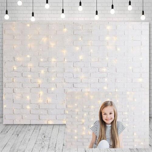 Avezano Photo Backdrops Birthday Party Brick wall lighting Decoration Banners wallpaper Photo Background Photophone Photo Studio