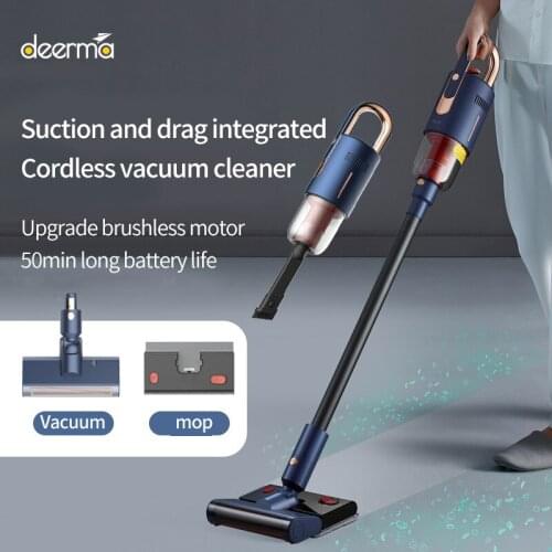 Deerma VC20pro Wireless Vacuum Cleaner 17Kpa Suction With Mopping Function Long-lasting Handheld Mite Removal Instrument