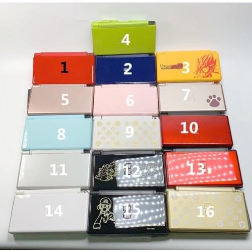 New 16 Colors Available Limited Housing Shell Case For NDS Lite DS Lite DSL NDSL NDS Lite Console Case With Button Part