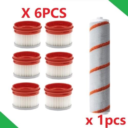 HEPA Filter For Xiaomi Dreame V9 Household Wireless Handheld Vacuum Cleaner Accessories Hepa Filter Roller Brush Parts Kit