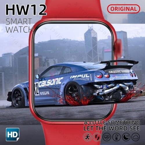 HW12 Smart Watch Bluetooth call Fitness bracelet heart rate Tracker smartwatch Men PK IWO 13 amazfit x6 x7 G500 w26 w46 w34 w56