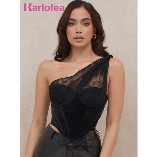 Karlofea Women's Cropped Tank Tops