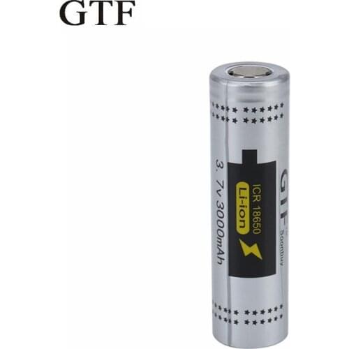 18650 Battery 3.7 mah 3000 V Rechargeable Lithium Ion Battery 3000mah Battery for Flashlight Lighthouse