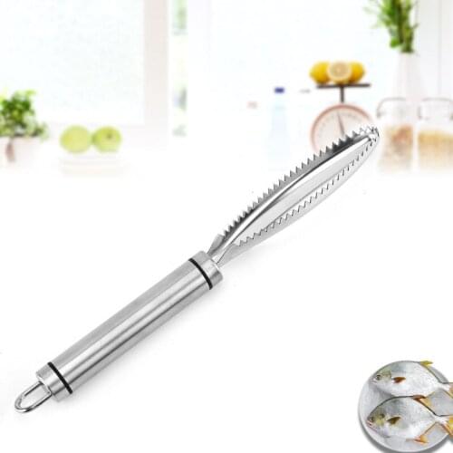 Spot 304 stainless steel new fish scale scraping knife kitchen gadgets