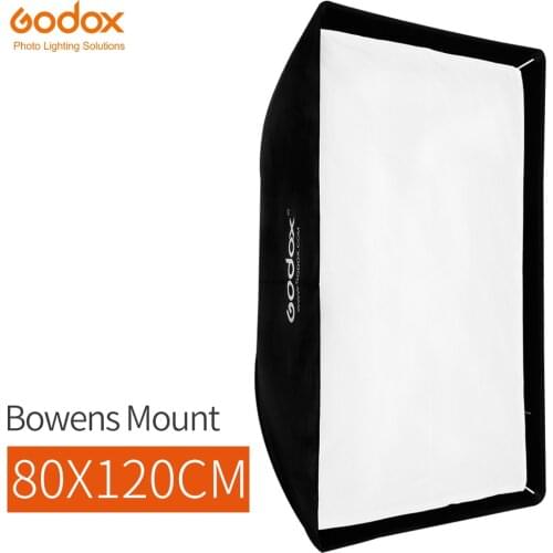 Godox SB-UE 80*120cm 31'' X 47'' Foldable Portable Bowens Rectangular Umbrella Softbox Bowens Mount for Studio Flash Speedlite