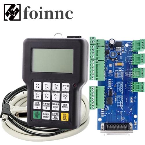 Rznc-0501 dsp remote control system with 3 axis cnc router dsp0501 hknc 0501hddc cable English version