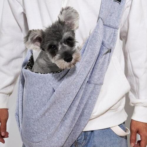 Pet Carrier Sling Soft Comfortable Dog Pouch Front Shoulder Pack Backpack Pouch Shoulder Carry Tote Bag for Puppy Kit