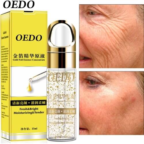 OEDO Gold Hyaluronic Acid Face Serum Anti-Aging Ageless Remove Wrinkles Fine Lines Firming Lifting Skin Care Whitening Essence