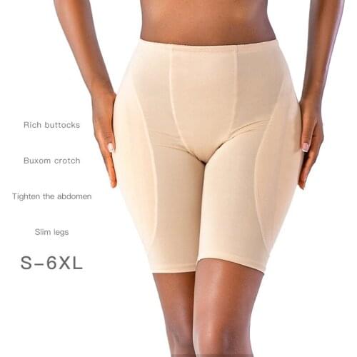 Women Body Shaper Panty Sexy Butt Lifter Side Padded Panties Fake Ass Corset Plus Size Shapewear Slimming Underwear Big Hip