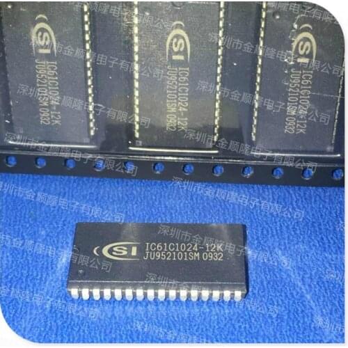 5pieces IC61C1024-12K ICS SOJ