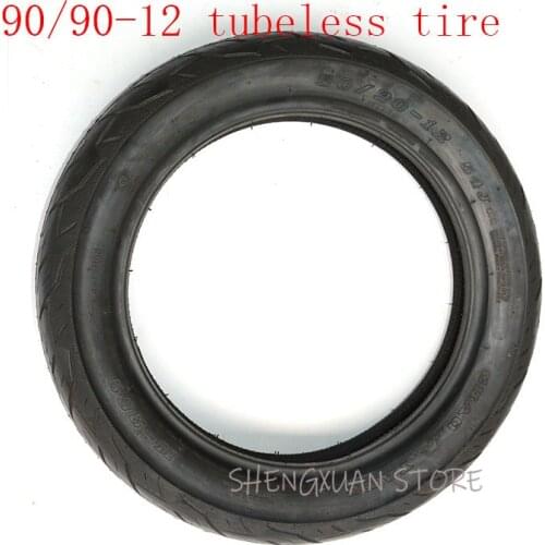 90/90-12 Explosion-proof and Wear-resistant of 8 Layers of Motorcycle Tyres with Vacuum /tubeless Tire Tread
