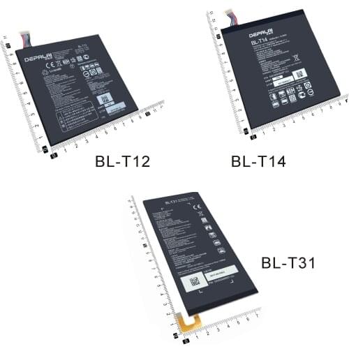 BL-T31 BL-T12 BL-T14 Battery For LG Gpad 7.0 V400 V410 GPAD G PAD F V480 V495 V496 V490 F2 8.0 LK460 Sprint Li-ion Replacement