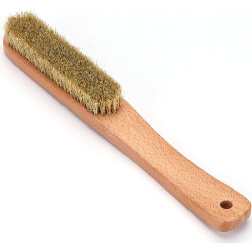 Large Wood Handle Rock Climbing Brush with Boar Hair for Bouldering on the Wall