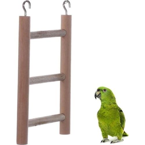 3/4/5/6/7/8 Layer Birds Toy Wooden Climbing Ladders Swing Scratcher Perch Climb Cableway Stairs Cage Decor Pet Toy Accessories