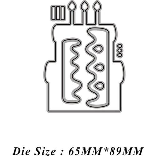 Double Layer Cake Metal Cutting Dies 2021 New Diy Die Molds Scrapbooking Paper Making Die Cuts Crafts