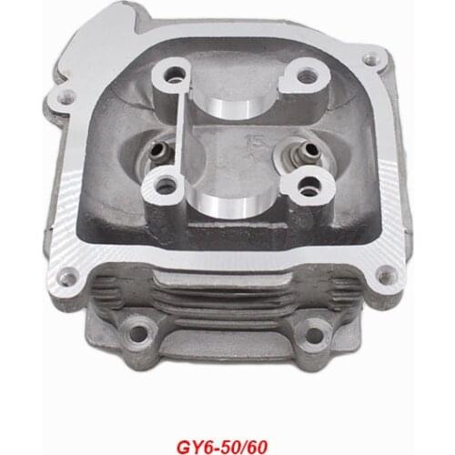 Motorcycle Cylinder Head For GY6 50cc 60cc 125cc 150cc 139QMA 139QMB 152QMI 157QMJ Scooter Moped Go Karts Dirt Bike Quad TaoTao