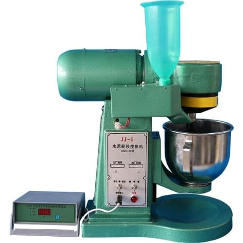 JJ-5 Planetary Cement Rubber Sand Mixer Cleaner Mortar Cement Concrete Mixer Rubber Casserole