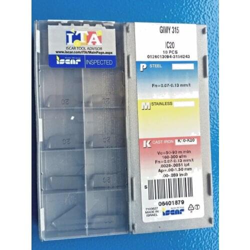 10PCS CARBIDE INSERT GIMY315 IC20