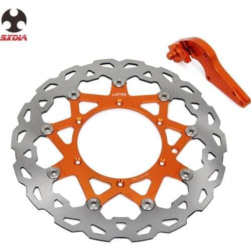 Motorcycle 320MM Floating Brake Disc Rotor Bracket Adaptor For KTM SX EXC SXS XCW EXCF XCF LC4 125 200 250 300 350 400 450 640