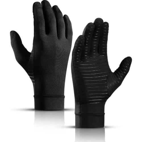 New Outdoor Compression Gloves For Arthritis Provides Added Protection Copper Infused Glove For Carpal Tunnel Cycling Gloves