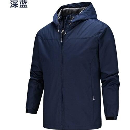 Casual Men Jacket Europe And America Hooded Large Size 5XL Men Coat Winter Windproof Rainproof Men Clothes In Stock