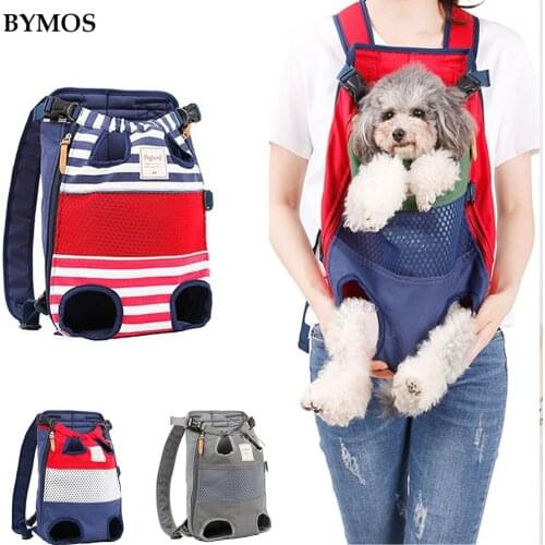Pet Backpack Carrier For Cat Dogs Front Travel Dog Bag Carrying For Animals Small Medium Dogs Bulldog Puppy