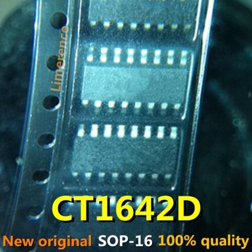 10pcs CT1642 CT1642D SOP16 LED digital tube drive control chip Support recycling all kinds of electronic components