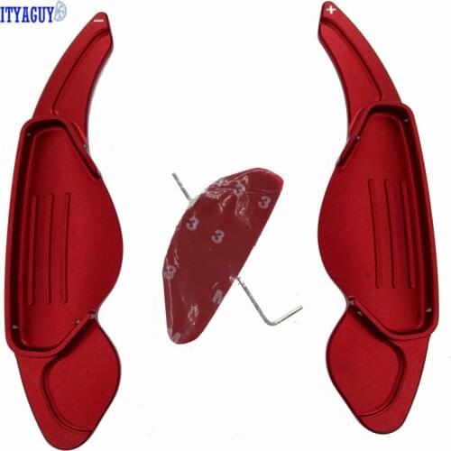 2PCS Steering wheel shift paddle shifter Extension For Land Range Rover Evoque Discovery Sport