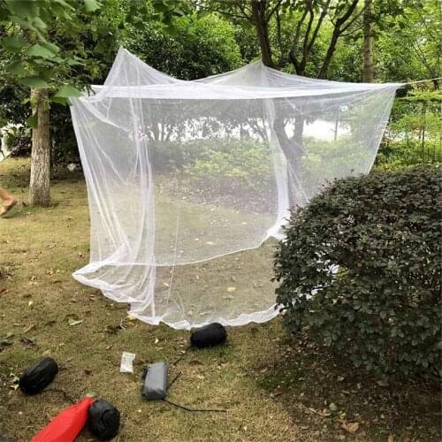 200x200x180cm Outdoor Camping Mosquito Net Double Camping Bed Compact And Lightweight Square Outdoor Net For Camp Fish Hiking