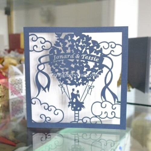 Unique bride&groom Lover Party Invitation cards Romantic wedding invitations elegant personalized