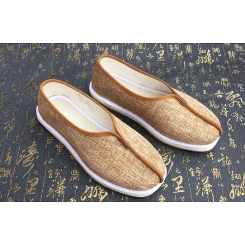 High-grade Cotton&linen shaolin monk shoes lay meditation zen nun martial arts shoes wushu monks lohan/arhat sneaker