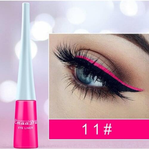 3pcs/lot 17colors Liquid Matte Eyeliner Pencil Quick Dry Waterproof Colorfut Eye Liner Pencil Eyeliner Makeup Cosmetic
