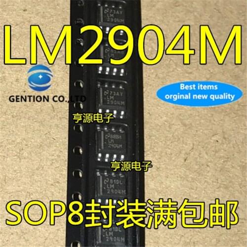 20Pcs LM2904MX SOP-8 LM2904 LM2904M Operational amplifier in stock 100% new and original