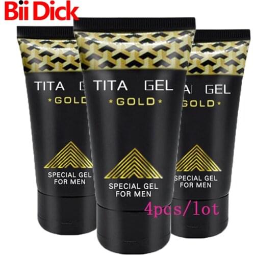 4pcs/lot Enlarge Penis Enlargement Cream Erection Enhance Male Dick Increase Longer Gel Sex Extender Enlarger Toys for Men Titan