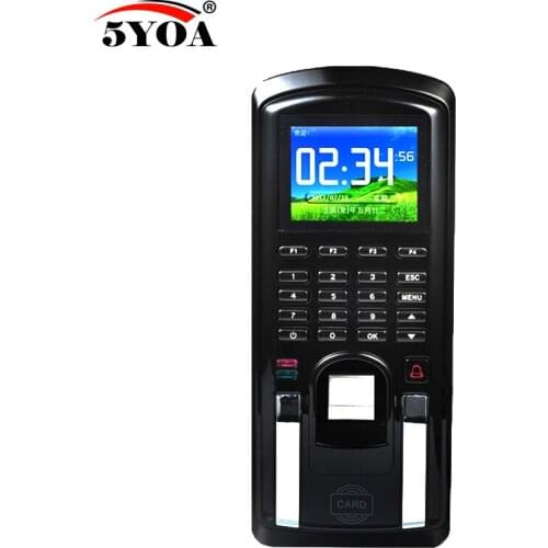 5YOA Fingerprint Password Key Lock Access Control Machine Biometric Electronic Door Lock RFID Reader Scanner System