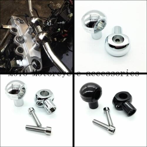 Motorcycle Handlebar Riser Moto Bike Billet Aluminum 1'' Handlebar Raiser for Honda VTX 1300 Vulcan 900 Classic Victory Cruisers