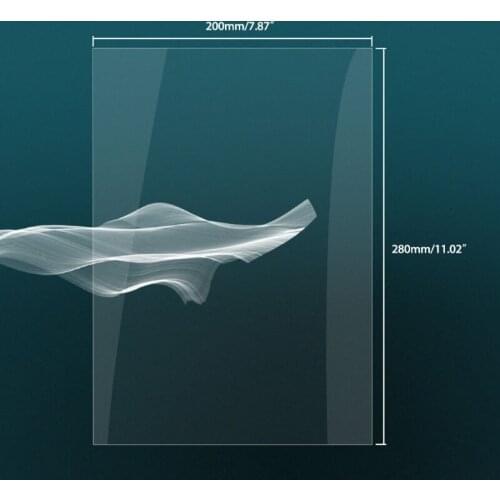 2Pcs 3D Printer Part FEP Films Compatible with Photon Mono X 0.15mmX280X200 UV Resin LCD 3D Printer FEP Film Accessories