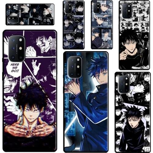 Jujutsu Kaisen Fushiguro Megumi For Realme 8 7 6 Pro Q3 C21 C15 C3 GT Neo Phone Case For OnePlus 9 Pro 8 Pro 7T 8T 9R Nord