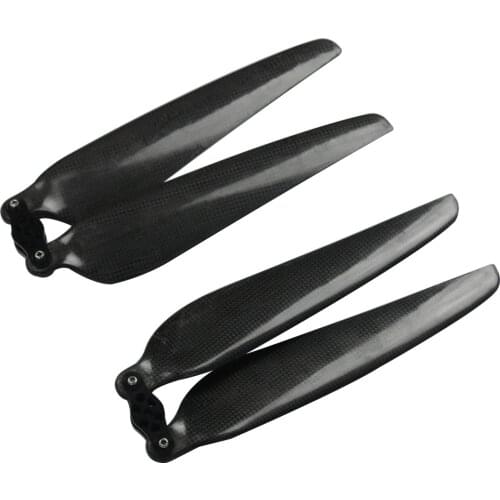 JMT 4PCS Carbon Fiber Composite Propeller CW CCW with Paddle Clip 22 inch 2280 for RC Drone Quadcopter Parts&Accessories