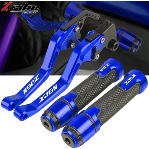 Motorcycle Accessories Extendable Adjustable Brake Clutch Lever Hand Grip Handlebar For Yamaha XJ6N XJ6DIVER XJ6 DIVER 2009-2015
