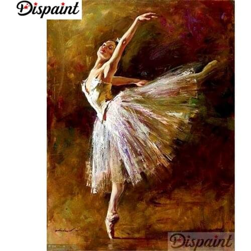 Dispaint Full Square/Round Drill 5D DIY Diamond Painting "Beauty ballet" Embroidery Cross Stitch 3D Home Decor A11180