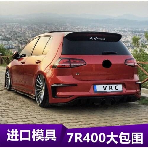 Suitable for Golf Volkswagen 7 Mk7r400 High 7 Refit Upgrade R400 Front and Bar Side Skirt Pu Big Surrounding Rear Lip