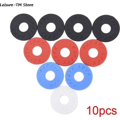 Silicone Material Bass Guitar Strap Lock Electric Guitar Strap Locks Blocks Guitar Parts & Accessories