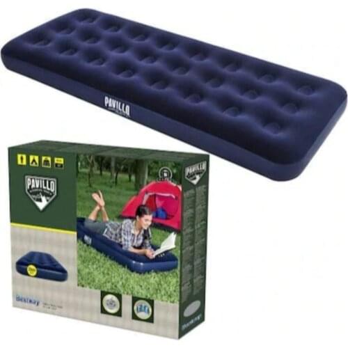 Pavillo 67000 Twin 185*76*22 Cm Single Sofa Blue Inflatable Bed