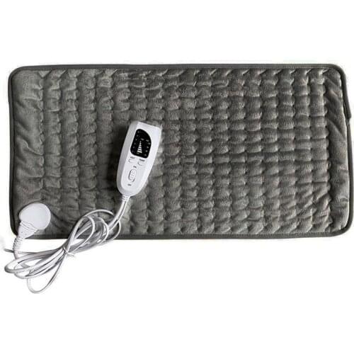 Heat Therapy Electric Heat Pad For Neck Shoulders Ultra-Soft Waterproof 6 Heat Setting Hot Electric Heated Pad