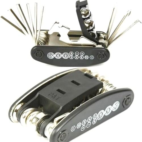 CXY03 Multi Allen Wrench 13 in 1 Folding Hexagon Hex Key Set Screwdriver Kit Diagnostic-Tool